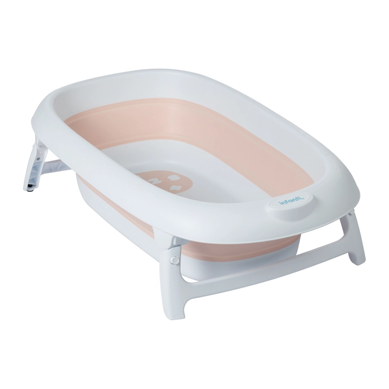 BAÑERA INFANTI PLEGABLE NUMEROS ROSADO - 2