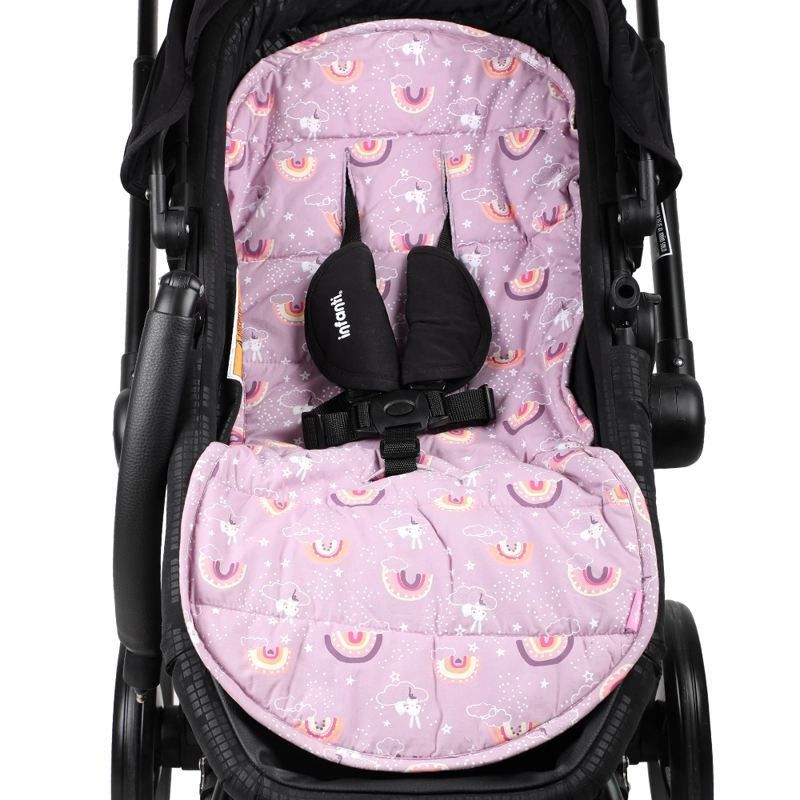 COLCHONETA PARA COCHES INFANTI ROSADO ARCOIRIS - 4