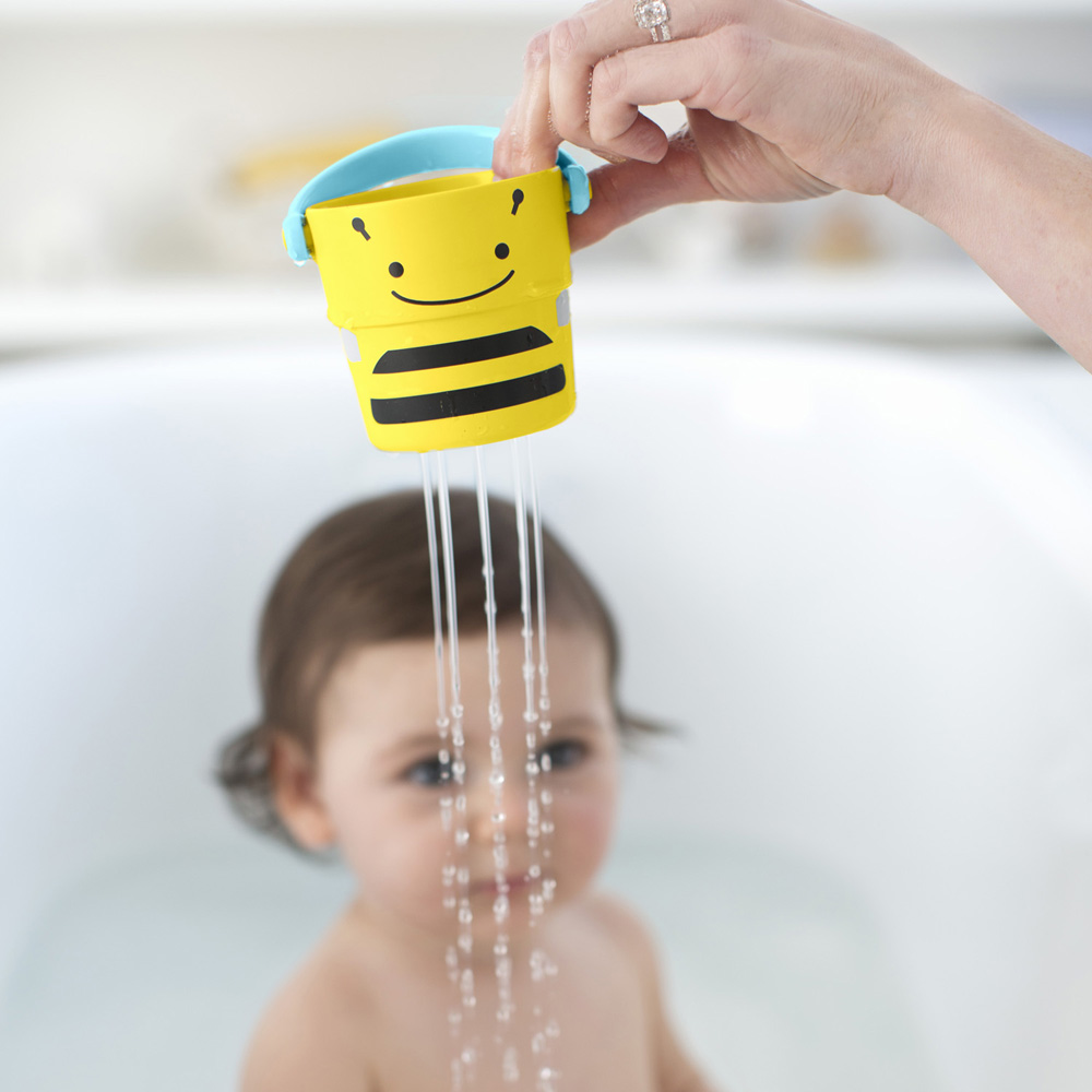 JUGUETE CUBETAS DE BAÑO ZOO SKIP HOP - 2