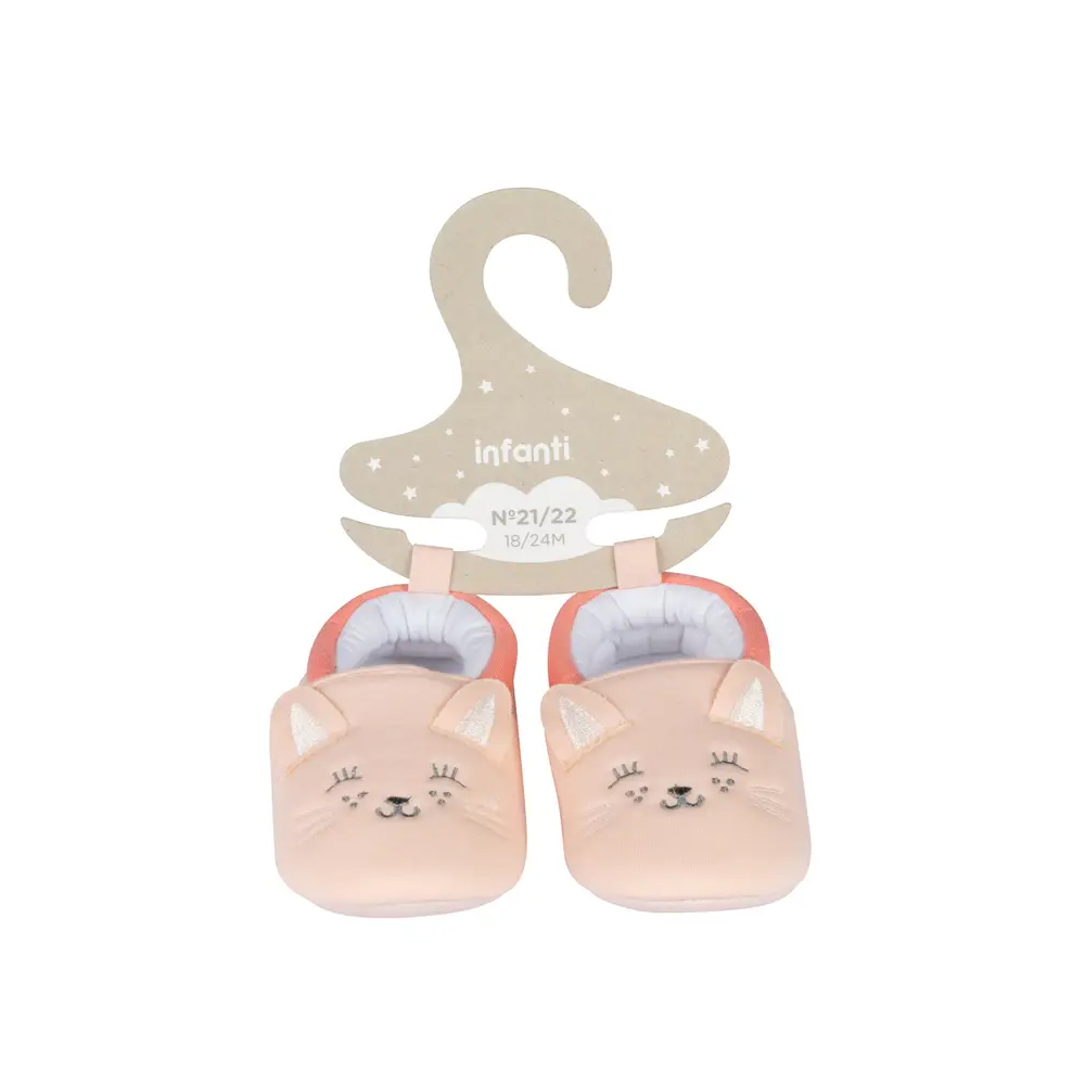 PANTUFLAS NIÑA INFANTI GATITO S24 - 5