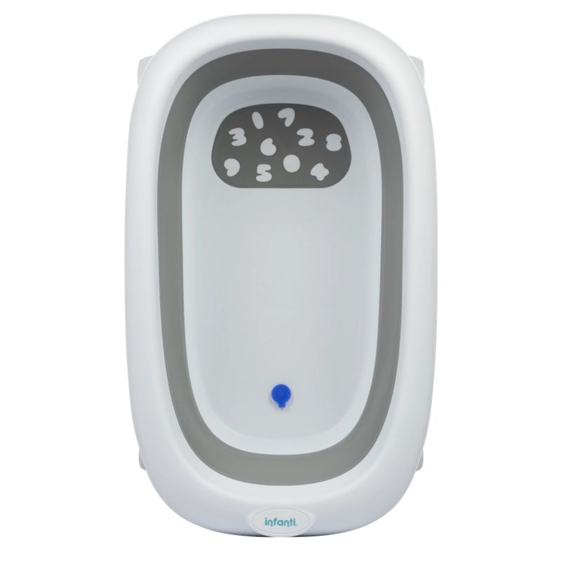 BAÑERA INFANTI PLEGABLE NUMEROS GRIS - 7
