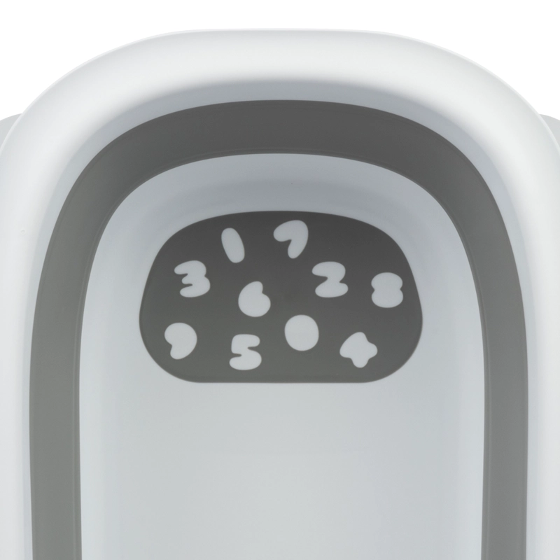 BAÑERA INFANTI PLEGABLE NUMEROS GRIS - 8