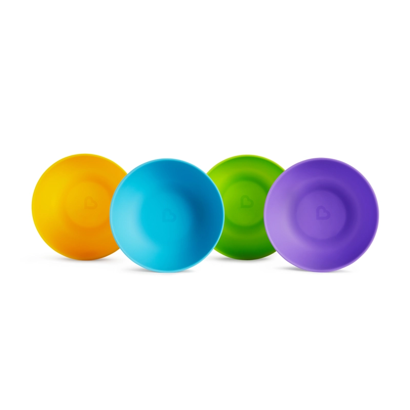 SET INFANTI MULTI BOWLS 4PK MULTICOLOR - 3