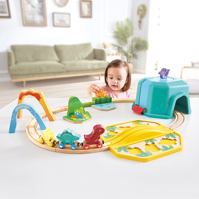 JUEGO DE BLOQUES DINOSAURIO HAPE - 2
