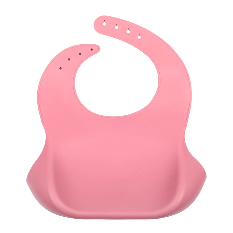BABERO INFANTI SILICONA ROJO - 3