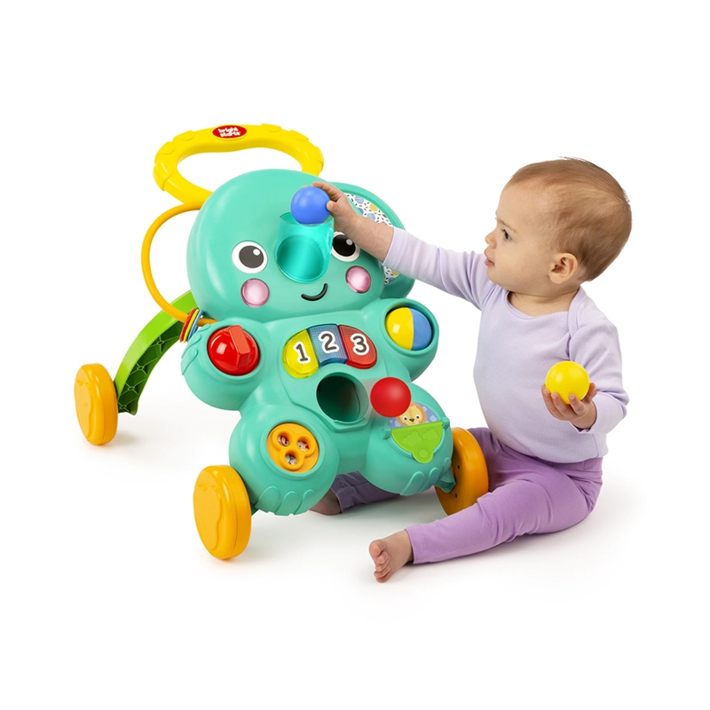 CAMINADOR STROLL N ROLL 2-IN-1 BALL PLAY BRIGHT STARTS - 3