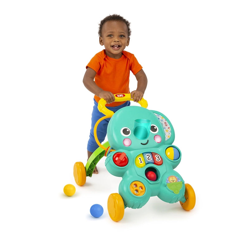 CAMINADOR STROLL N ROLL 2-IN-1 BALL PLAY BRIGHT STARTS - 4