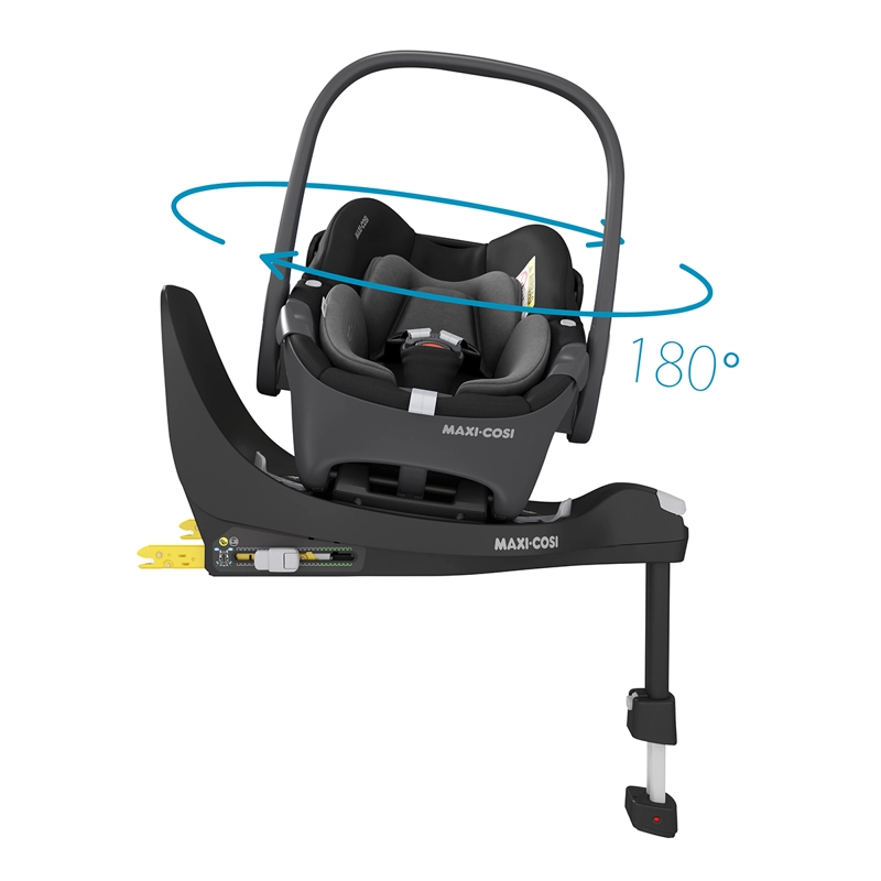 COCHE TRAVEL SYSTEM ZELIA 3 + PEBBLE 360° + FAMILY FIX GRAPHITE - 6