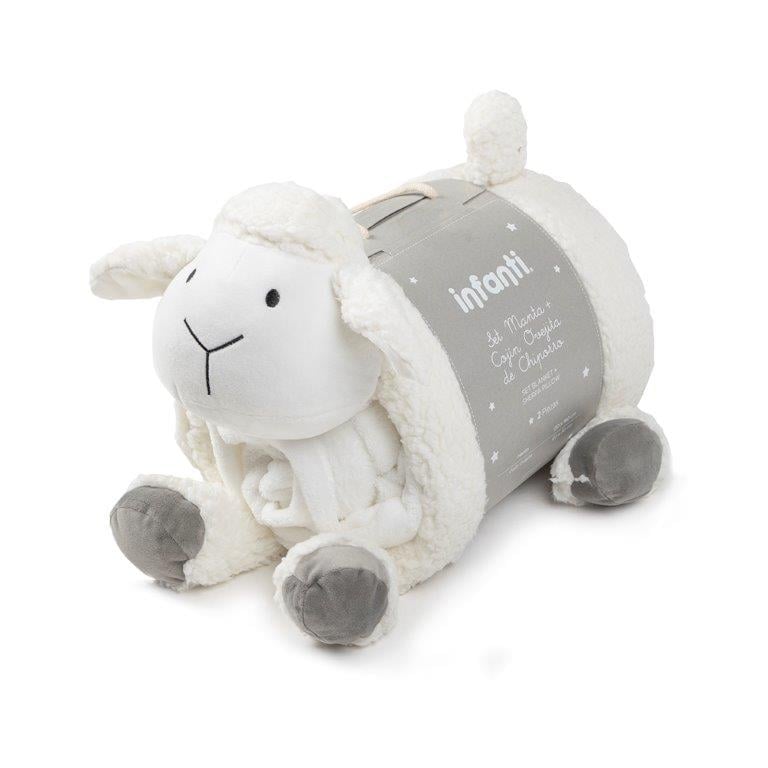MANTA INFANTI OVEJA BLANCO - 1