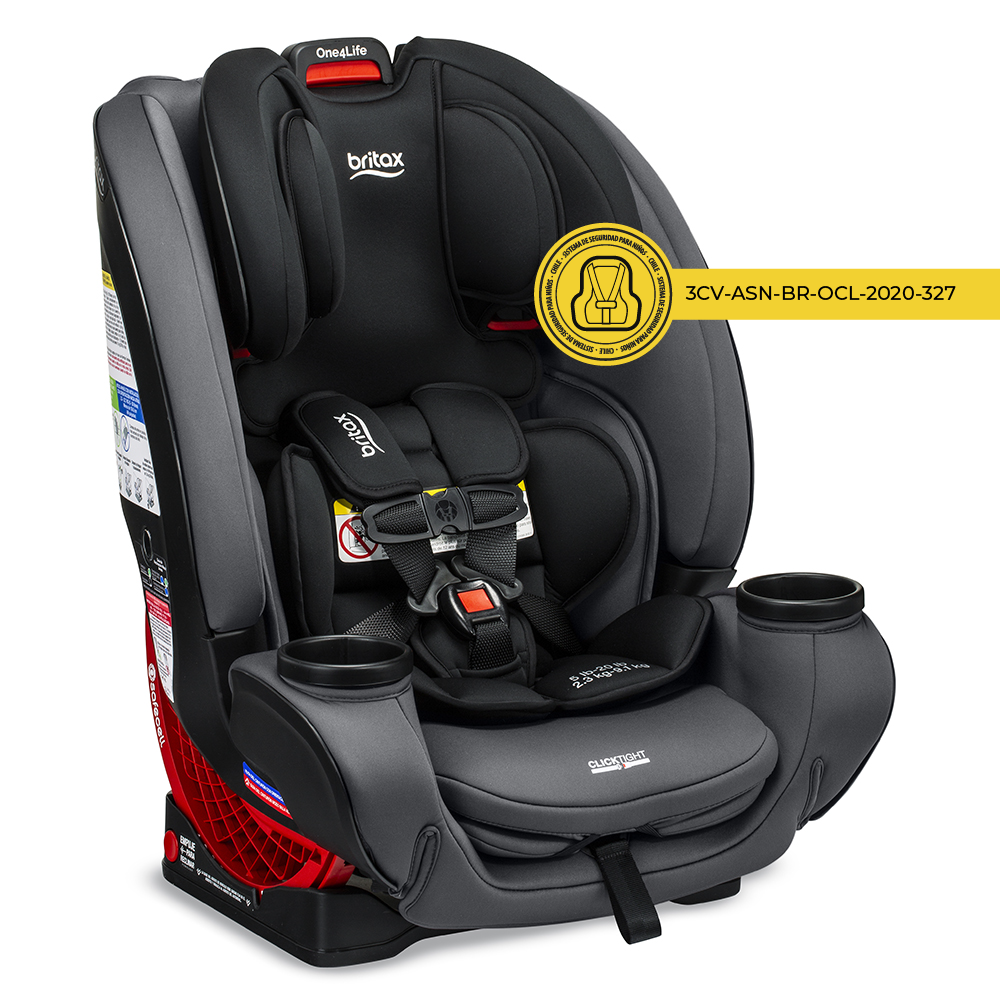 SILLA AUTO BRITAX CONVERTIBLE ONE4LIFE ONYX STONE NEGRO - 2