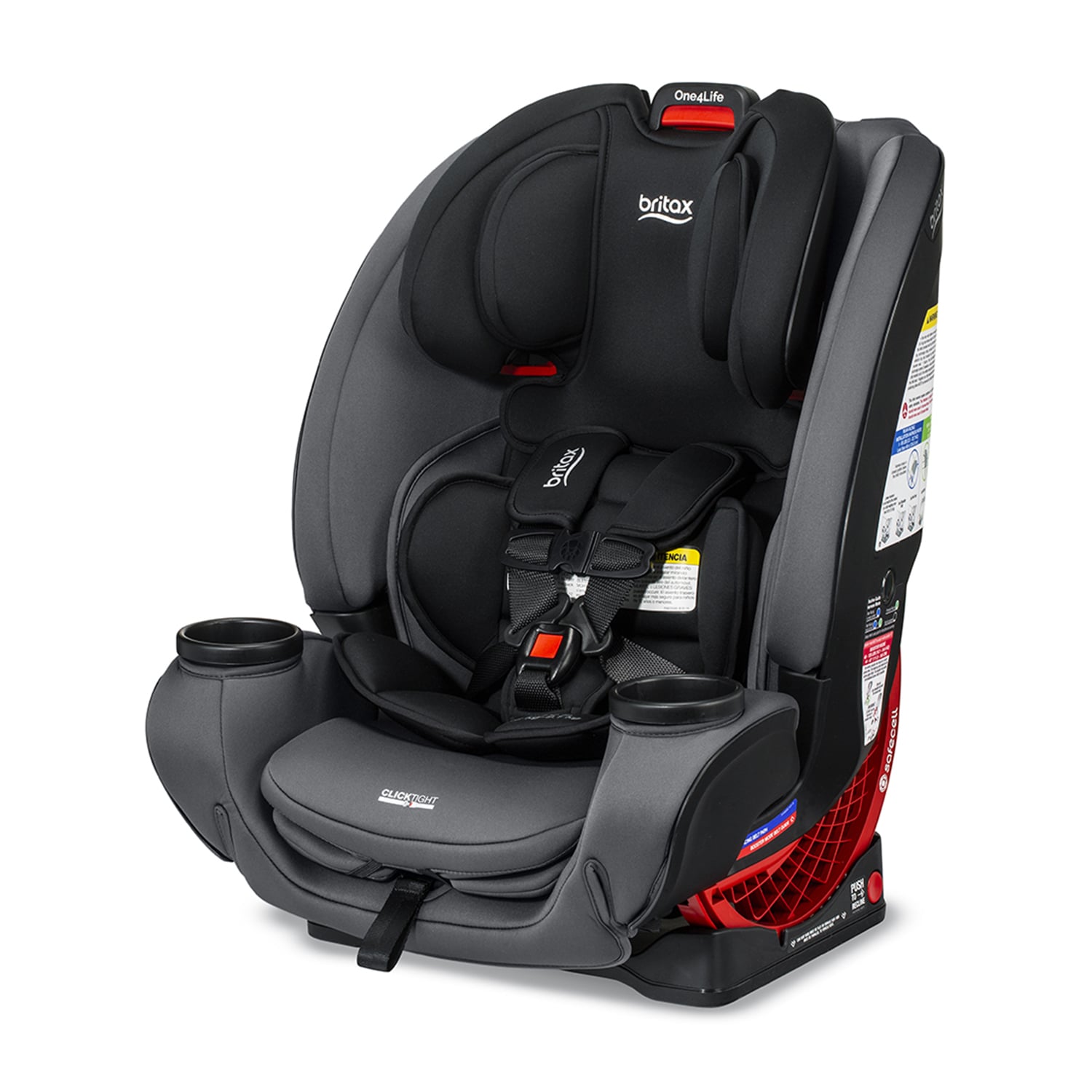 SILLA AUTO BRITAX CONVERTIBLE ONE4LIFE ONYX STONE NEGRO - 3