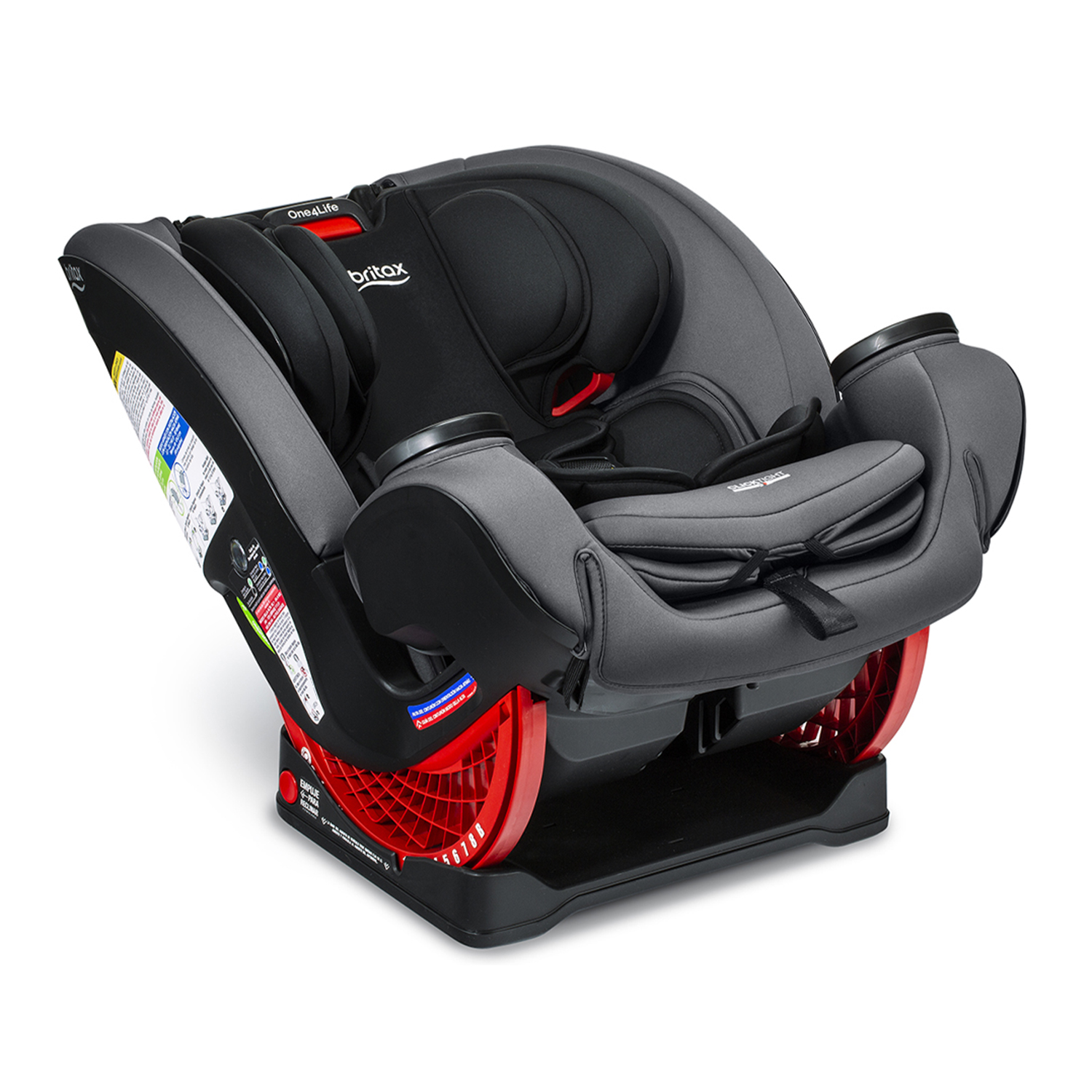 SILLA AUTO BRITAX CONVERTIBLE ONE4LIFE ONYX STONE NEGRO - 4