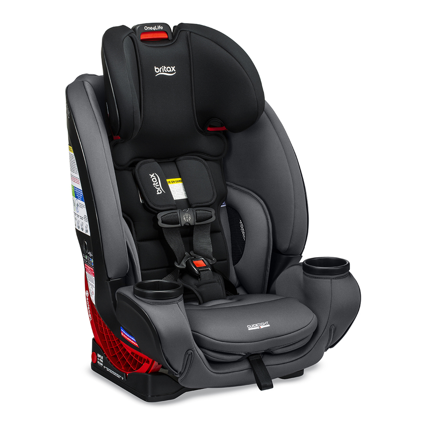 SILLA AUTO BRITAX CONVERTIBLE ONE4LIFE ONYX STONE NEGRO - 5