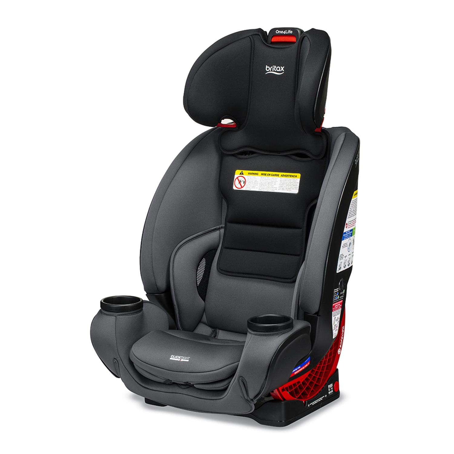 SILLA AUTO BRITAX CONVERTIBLE ONE4LIFE ONYX STONE NEGRO - 7