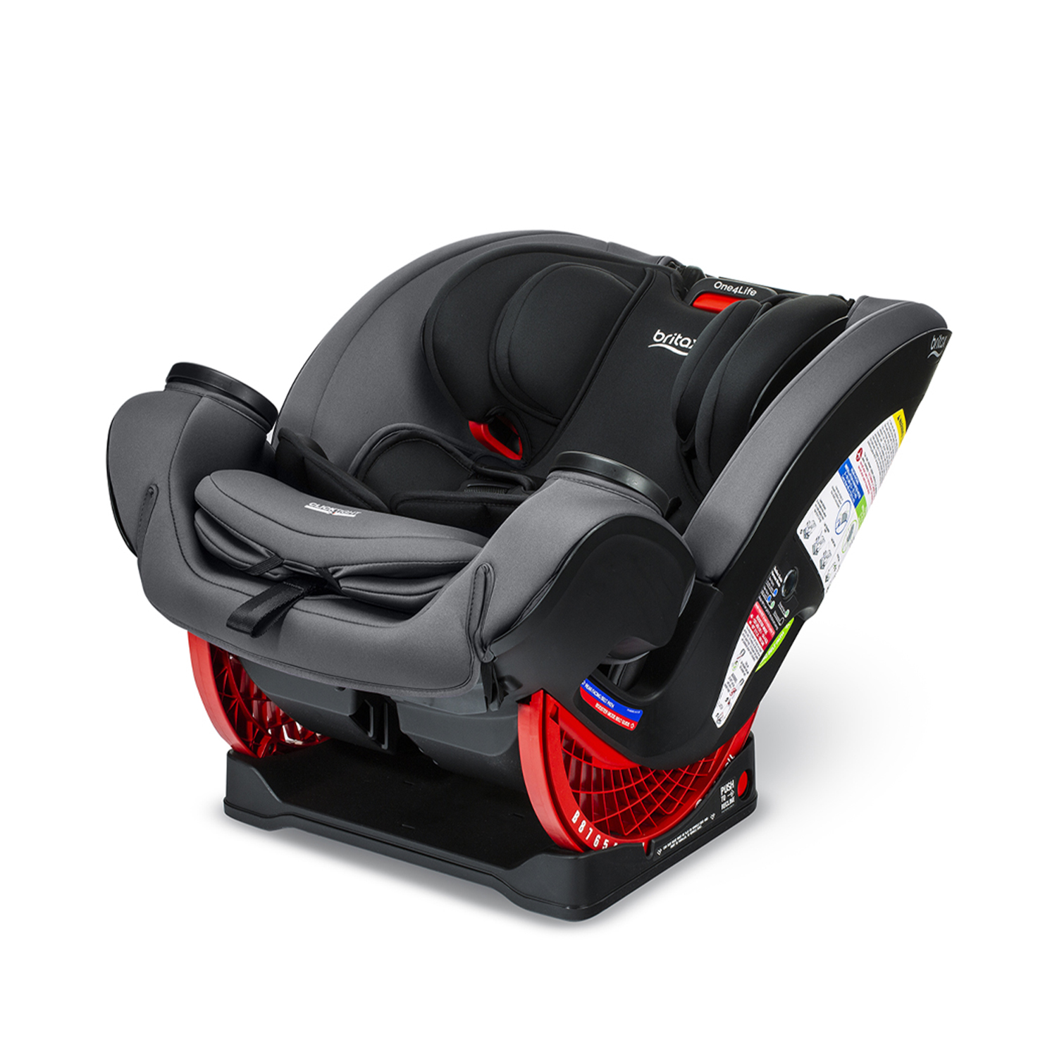 SILLA AUTO BRITAX CONVERTIBLE ONE4LIFE ONYX STONE NEGRO - 8
