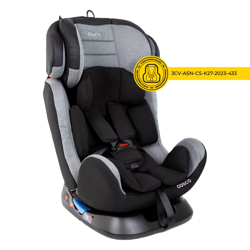 SILLA AUTO CONVERTIBLE PLURIS GREY COSCO - 2