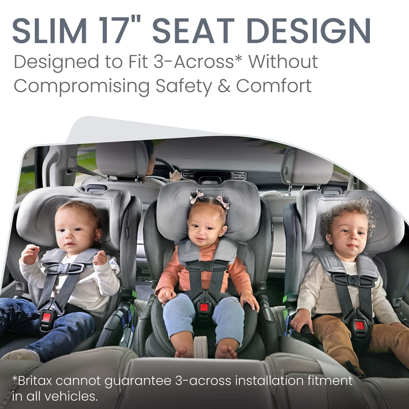SILLA AUTO BRITAX CONVERTIBLE POPLAR GLACIER GRAPHITE GRIS - 7