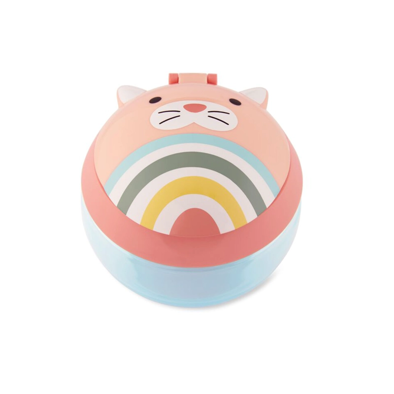 POCILLO SKIP HOP ZOO SNACK CUP CAT ROSADO - 2