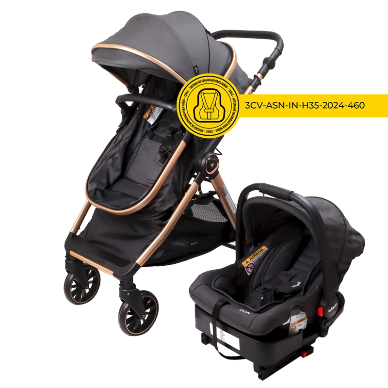 COCHES INFANTI TRAVEL SYSTEM ROMANZO X1-D BRONCE NEGRO - 2