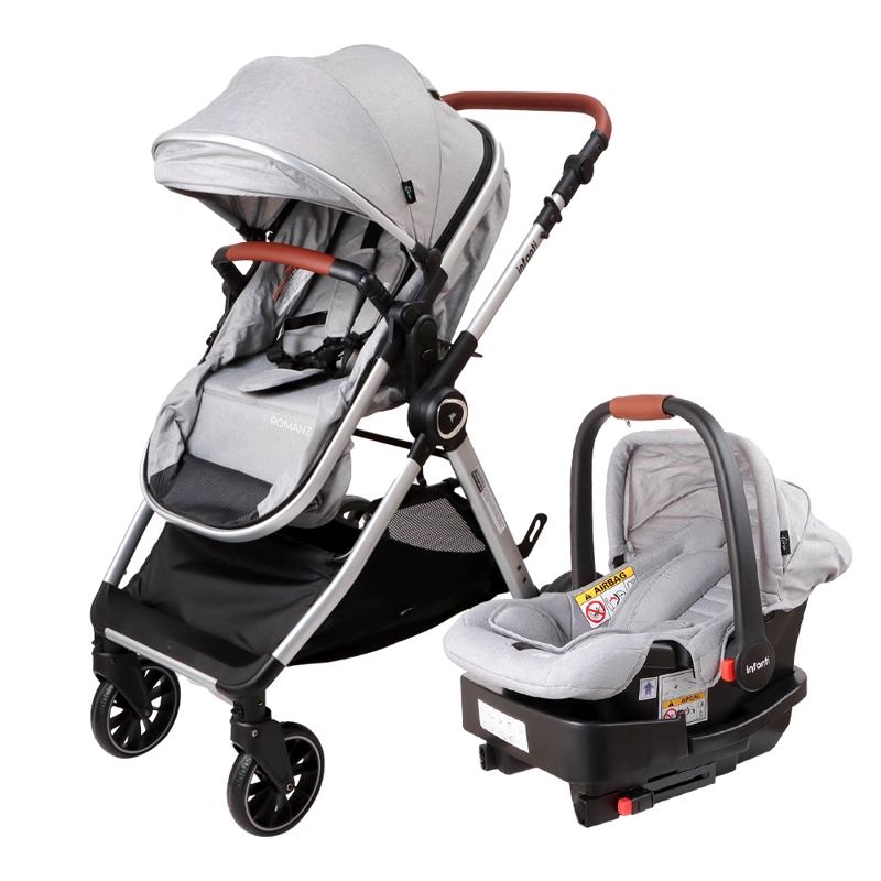COCHE INFANTI TRAVEL SYSTEM ROMANZO X1-D GRIS - 1