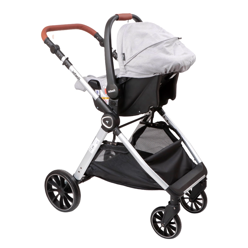 COCHE INFANTI TRAVEL SYSTEM ROMANZO X1-D GRIS - 5