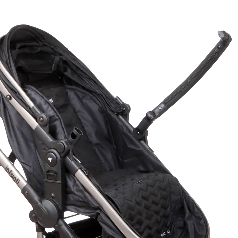 COCHE INFANTI TRAVEL SYSTEM EPIC 6G BLACK NEGRO - 6