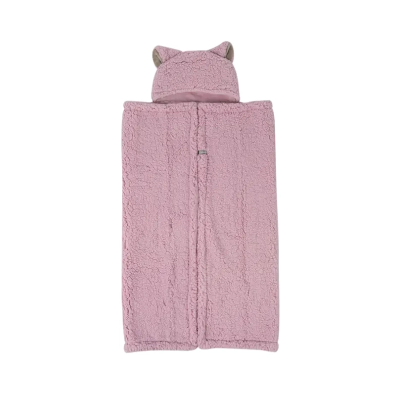 FRAZADA PONCHO SHERPA NIÑA - 2