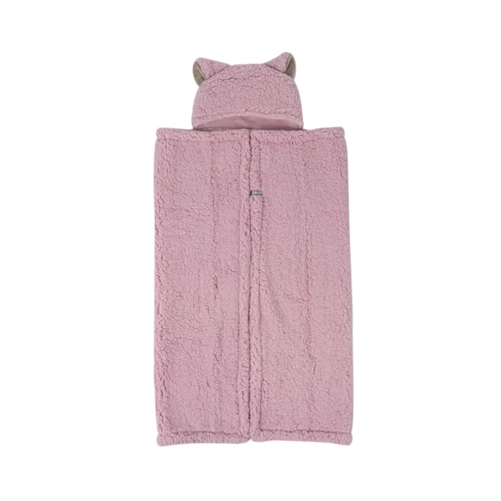 FRAZADA PONCHO SHERPA NIÑA - 2