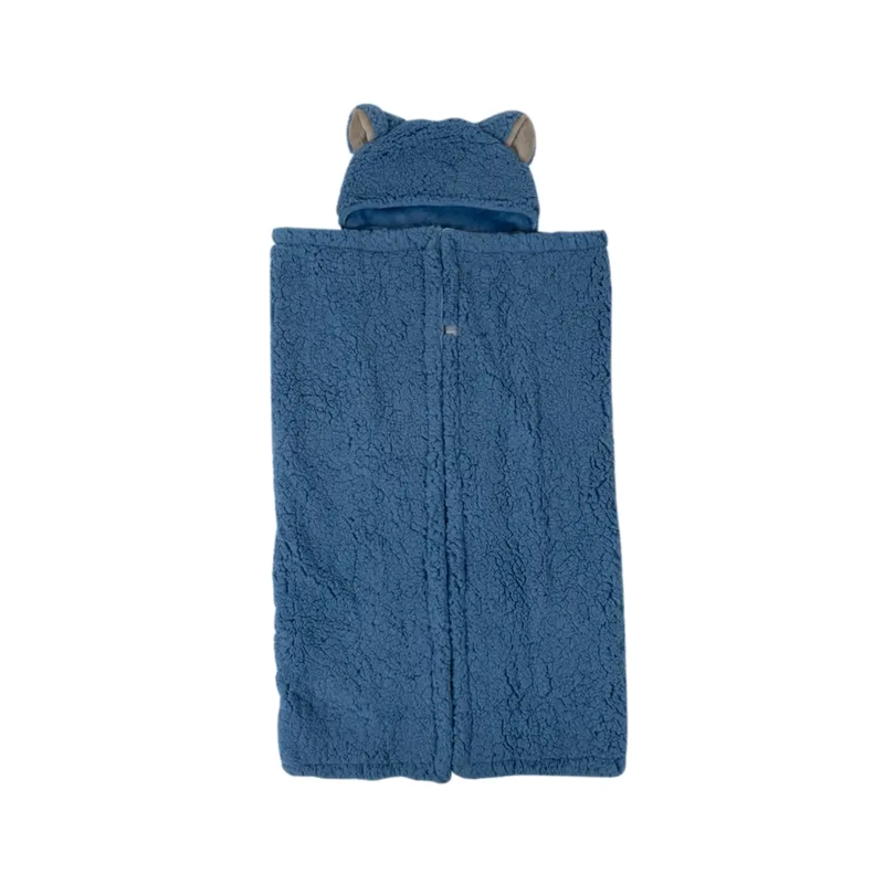 FRAZADA PONCHO SHERPA NIÑO - 2