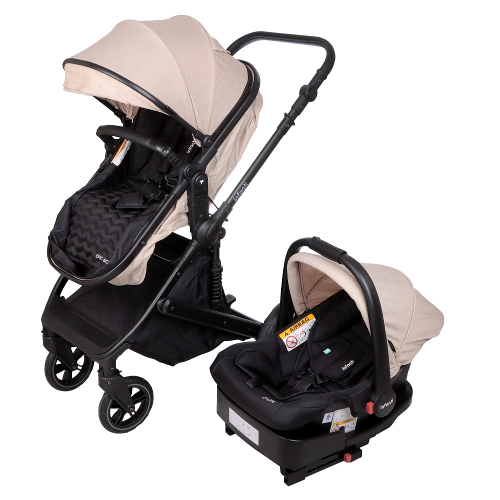 COCHES TRAVEL SYSTEM EPIC 6G BEIGE INFANTI - 1