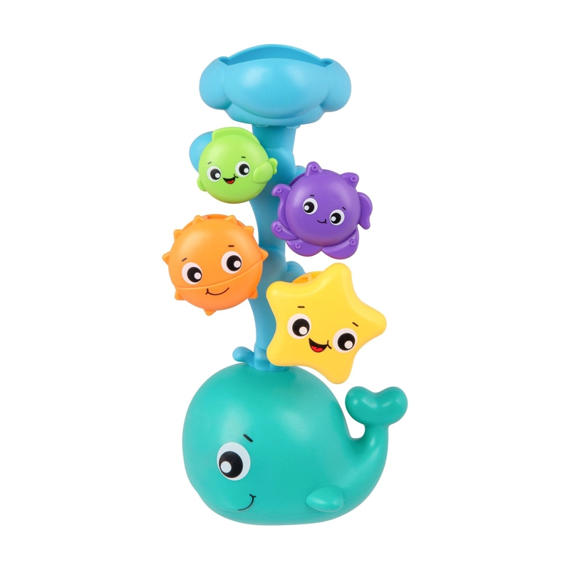 JUGUETE PARA EL BAÑO FUENTE BALLENA REMOLINO PLAYGRO - 1