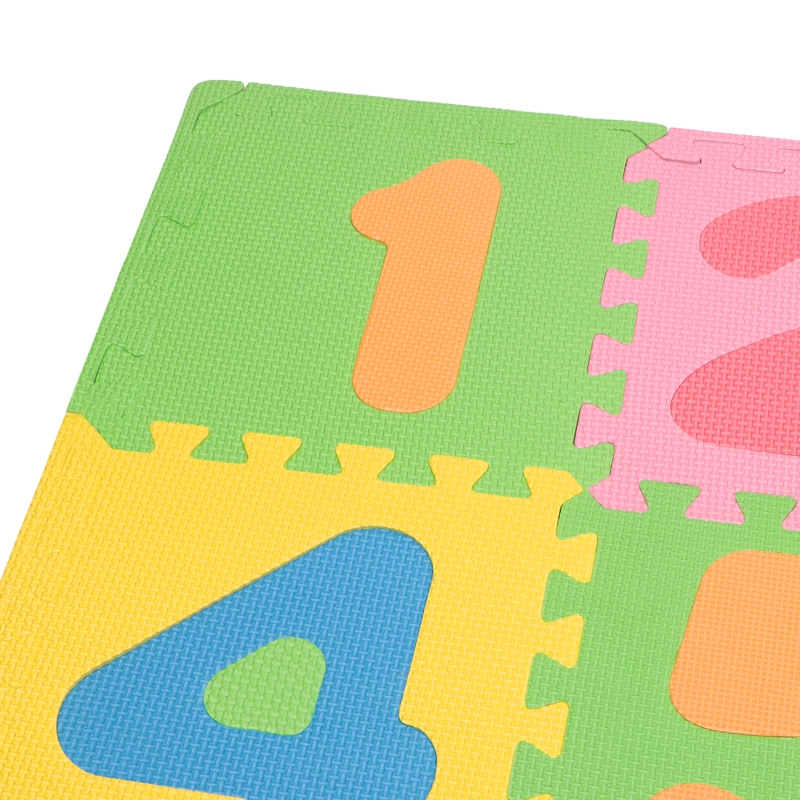 ALFOMBRA MAT EVA NUMEROS MULTICOLOR  9 PZ INFANTI - 6