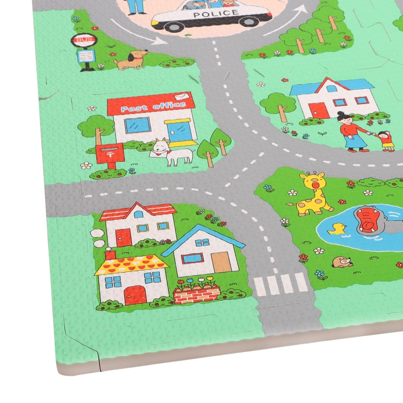 ALFOMBRA MAT EVA PISTA CIUDAD 9 PZ INFANTI - 3