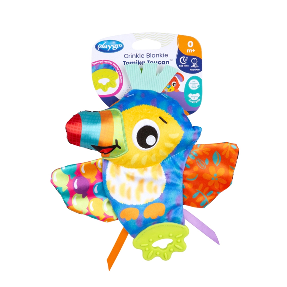 PELUCHE MORDEDOR TUCAN TAMIKA PLAYGRO - 2