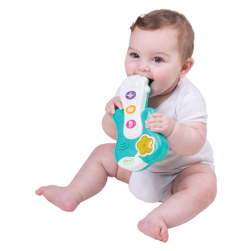 GUITARRA ILUMINADA LITTLE STRUMMER PLAYGRO - 3