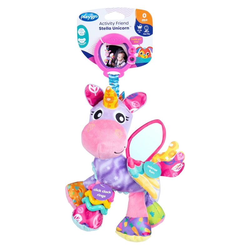SONAJERO COLGANTE ACTIVITY FRIEND UNICORNIO STELLA PLAYGRO - 2