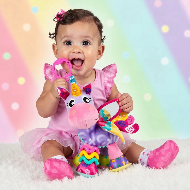 SONAJERO COLGANTE ACTIVITY FRIEND UNICORNIO STELLA PLAYGRO - 4