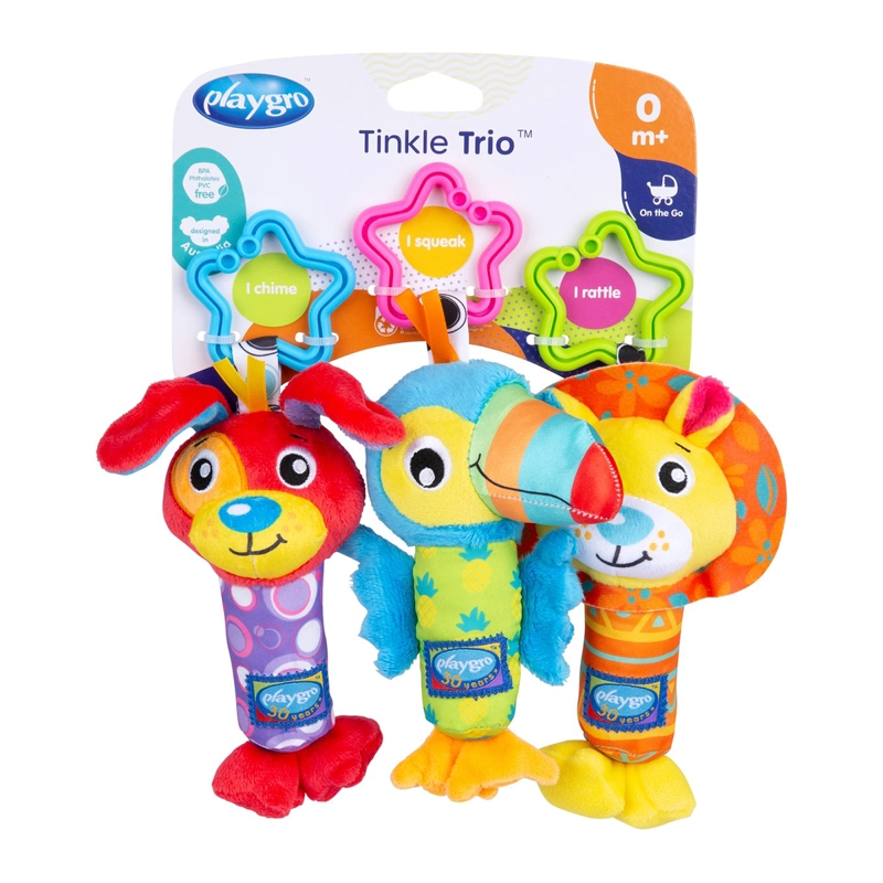 SONAJEROS TINKLE TRIO PLAYGRO - 1