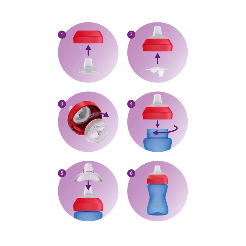 VASO SOFT SPOUT MORADO - 7