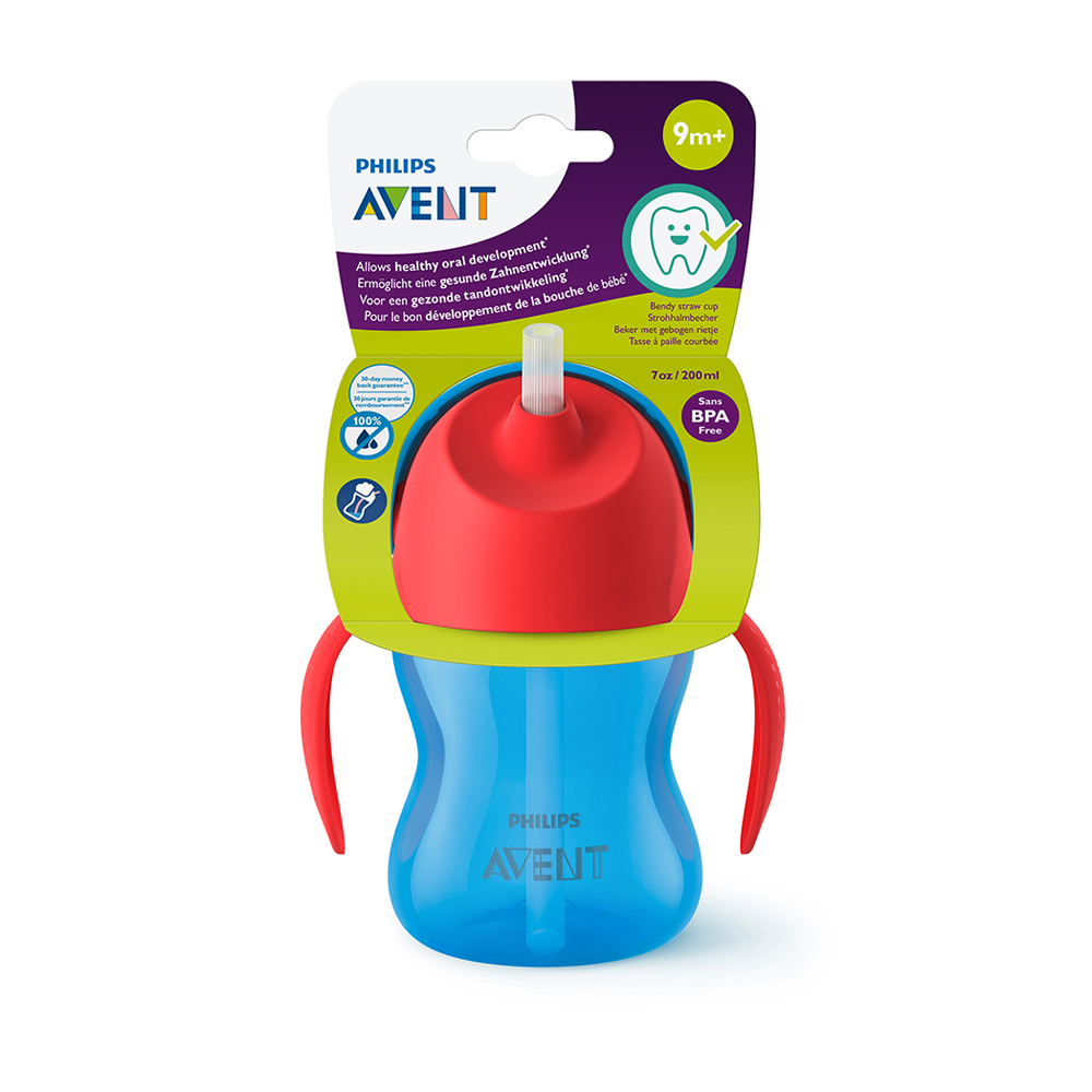 VASO CON BOMBILLA FLEXIBLE DE 200 ML/7 OZ DINO NIÑO - 5