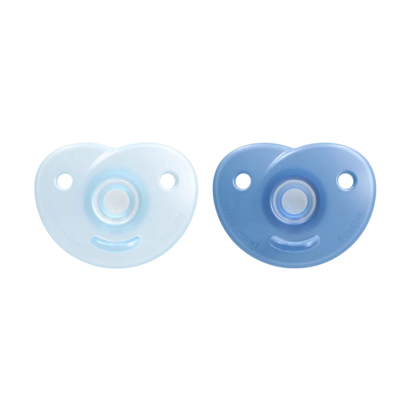 CHUPETE SOOTHIE 0-3M 2 UNIDADES AZUL / AZUL CLARO - 1