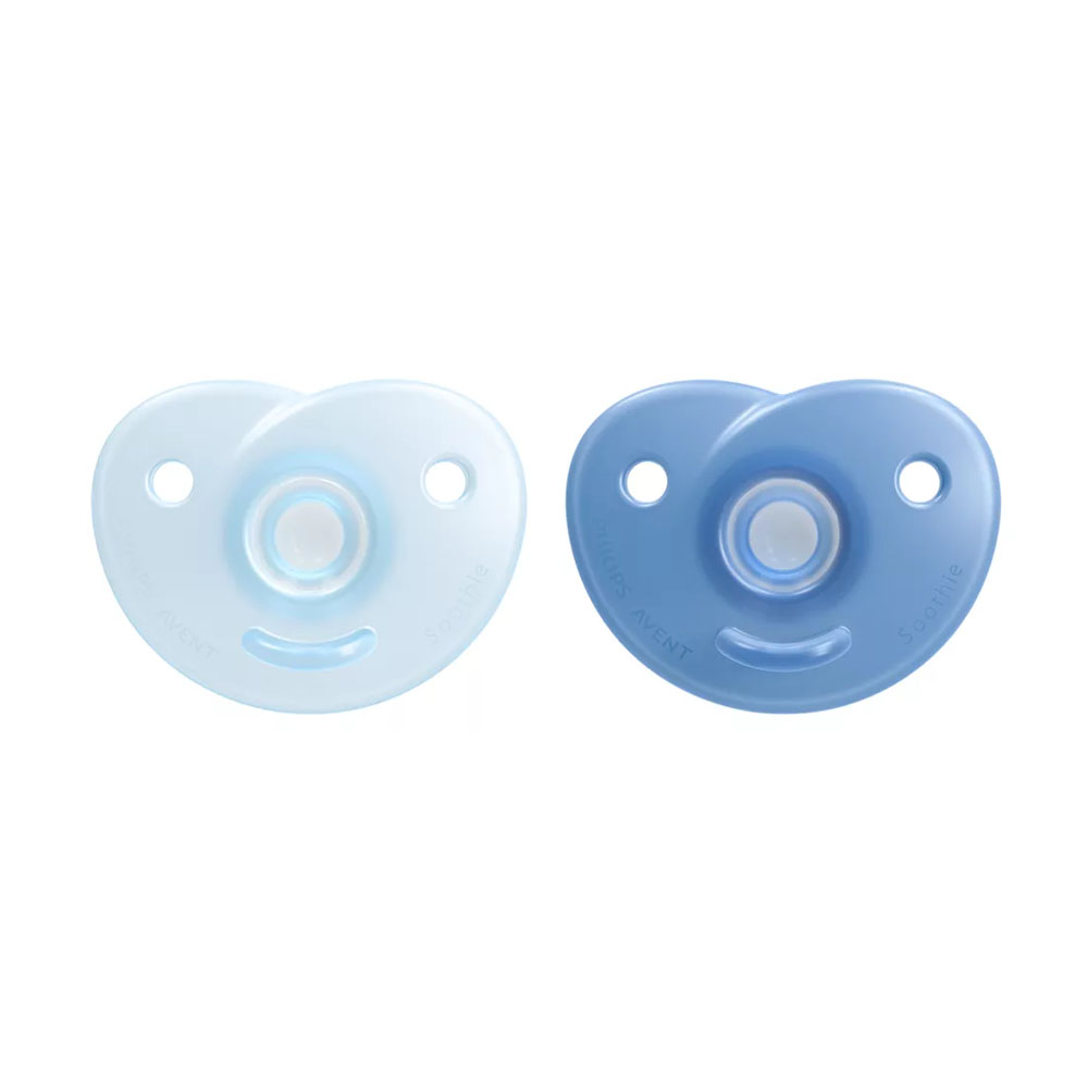 CHUPETE SOOTHIE 0-3M 2 UNIDADES AZUL / AZUL CLARO - 1