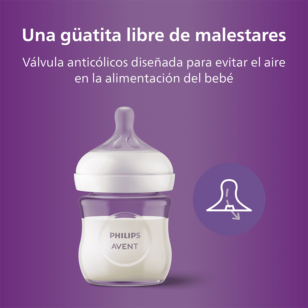 MAMADERA VIDRIO NATURAL 3.0 120 ML - 5