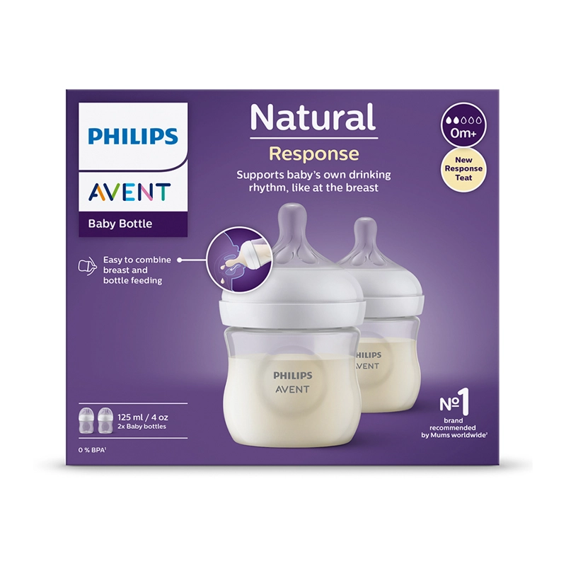 SET 2 MAMADERAS NATURAL 3.0. 125ML - 5