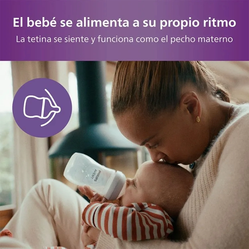 SET DE 3 MAMADERAS (125, 260, 330 ML) PHILIPS AVENT - 2