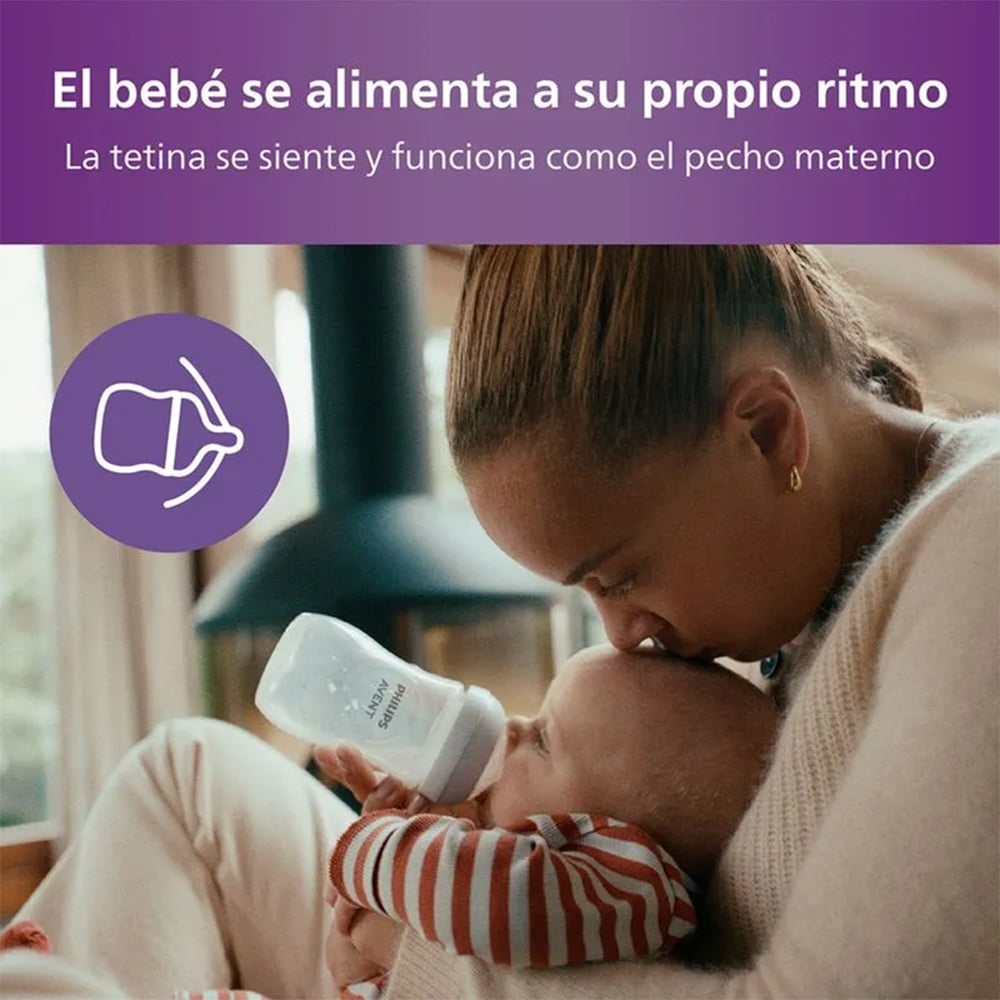 SET DE 3 MAMADERAS (125, 260, 330 ML) PHILIPS AVENT - 2