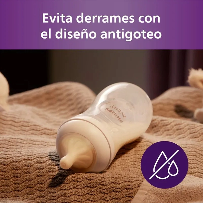SET DE 3 MAMADERAS (125, 260, 330 ML) PHILIPS AVENT - 4