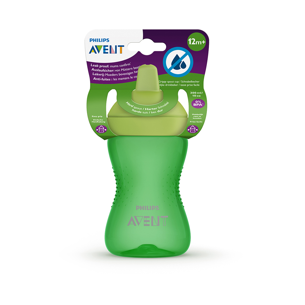 VASO HARD SPOUT CUP VERDE PHILIPS AVENT - 8