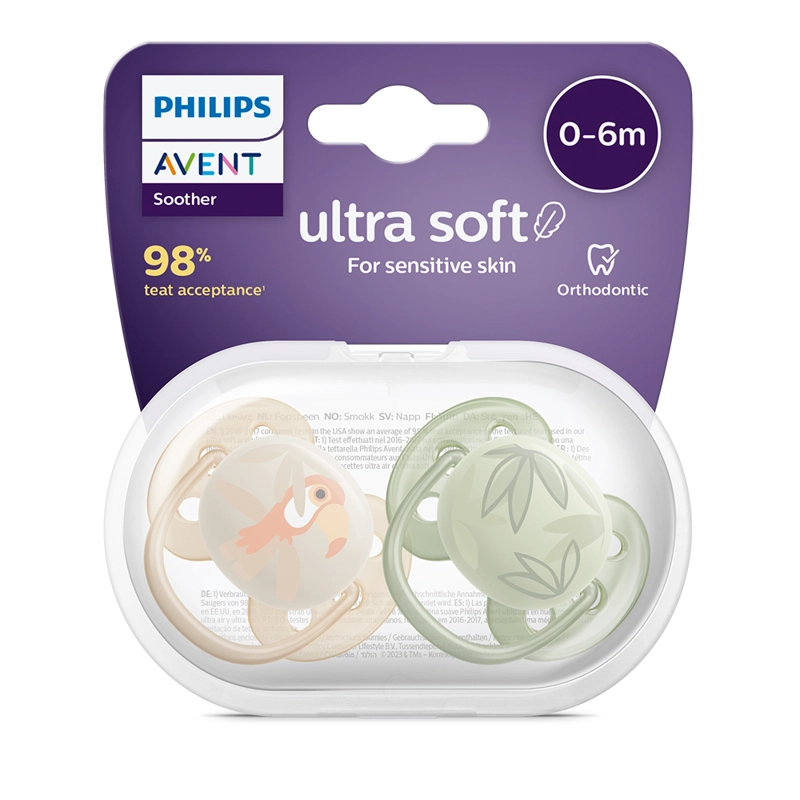 CHUPETE ULTRA SOFT 0-6 NIÑO PHILIPS AVENT - 3