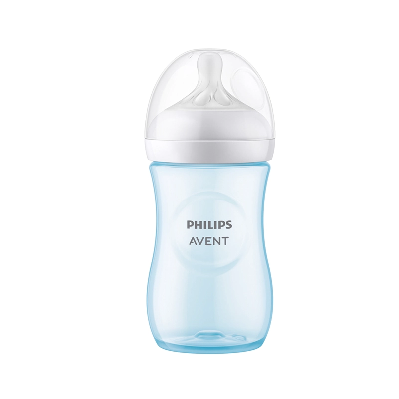 MAMADERA NATURAL 3.0. 260ML PP BLUE PHILIPS AVENT - 1